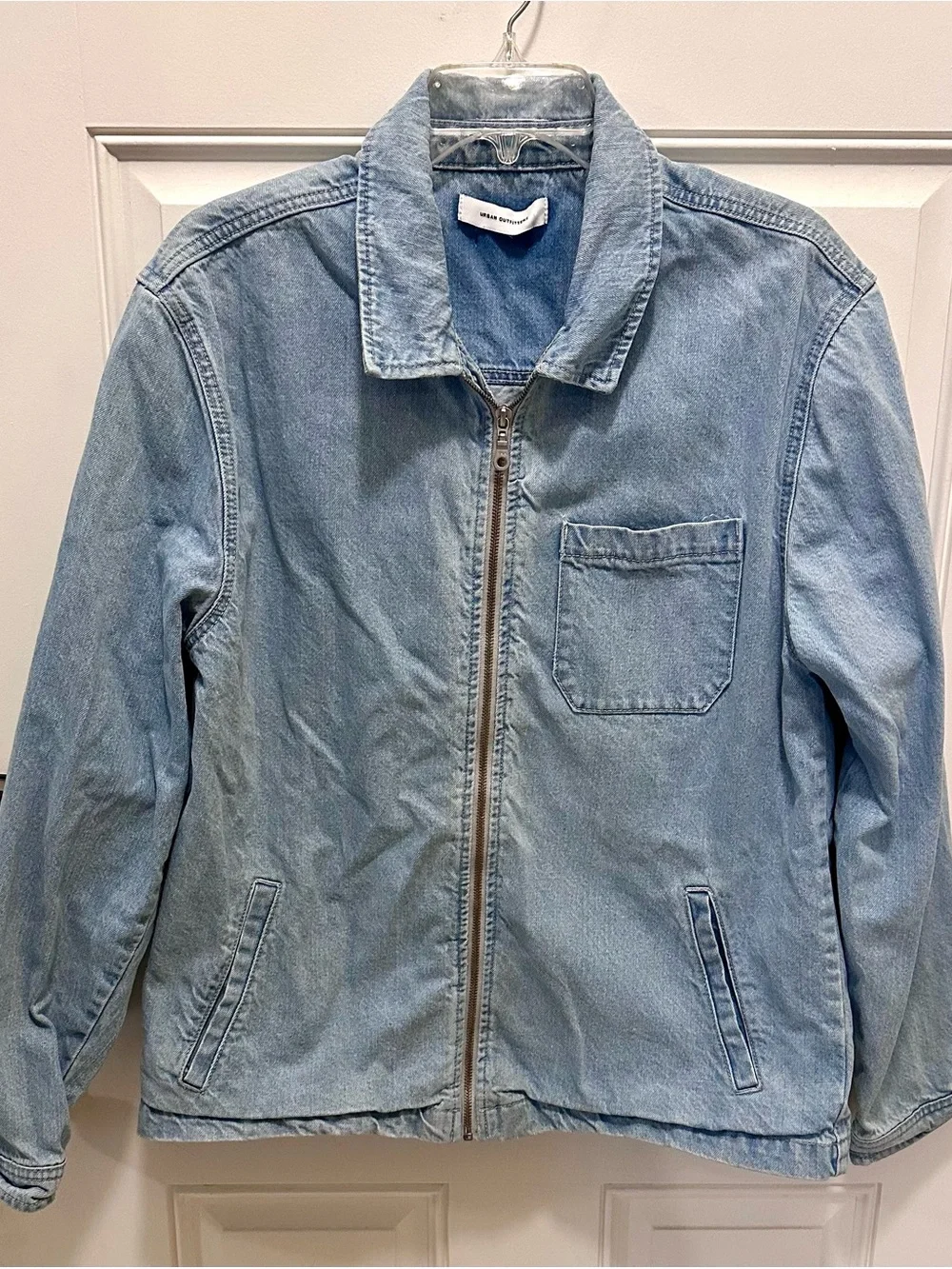 Urban Outfitters Denim Zip Overshirt Jacket – Size Large